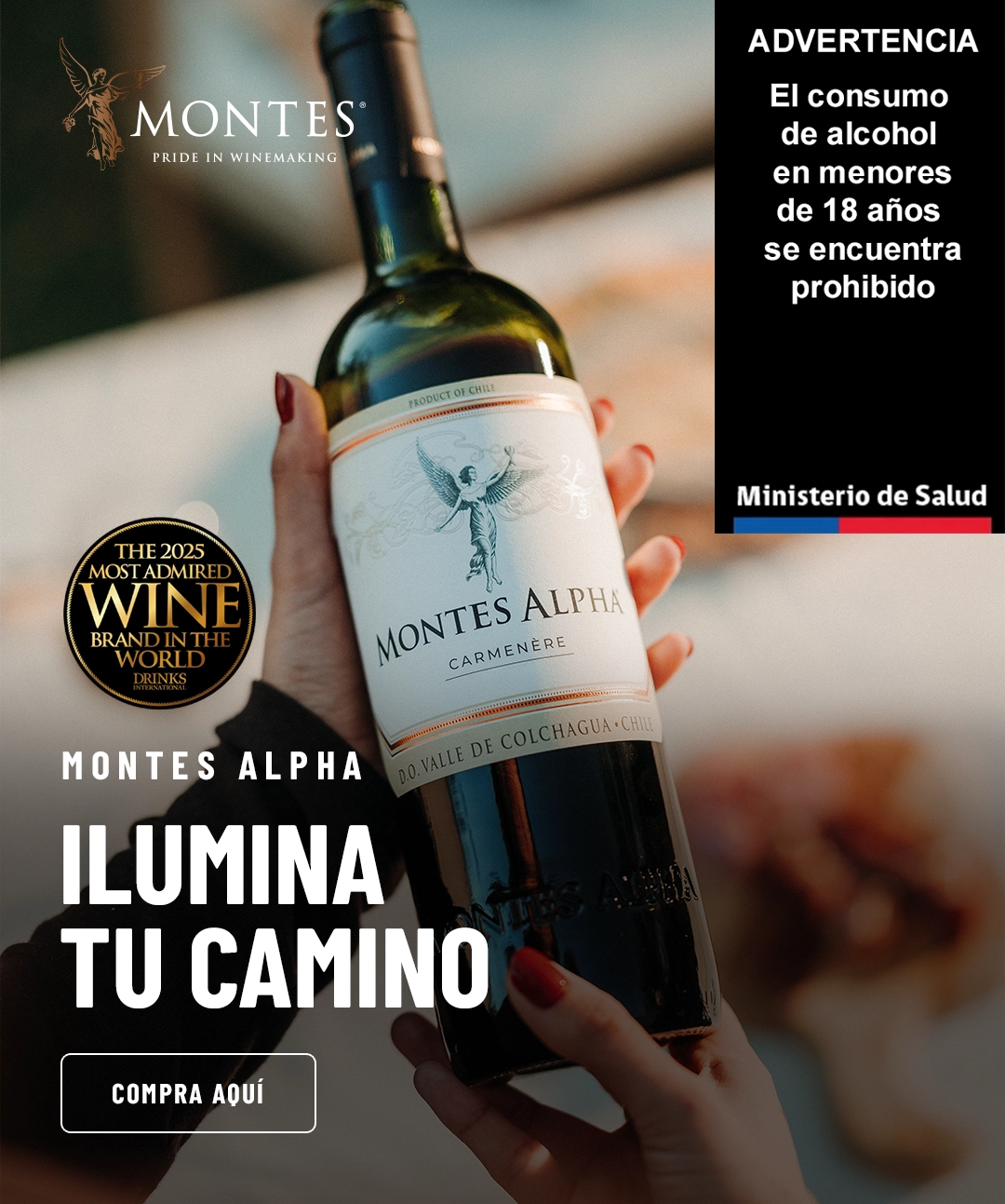 Banner web de campaña Montes Alpha
