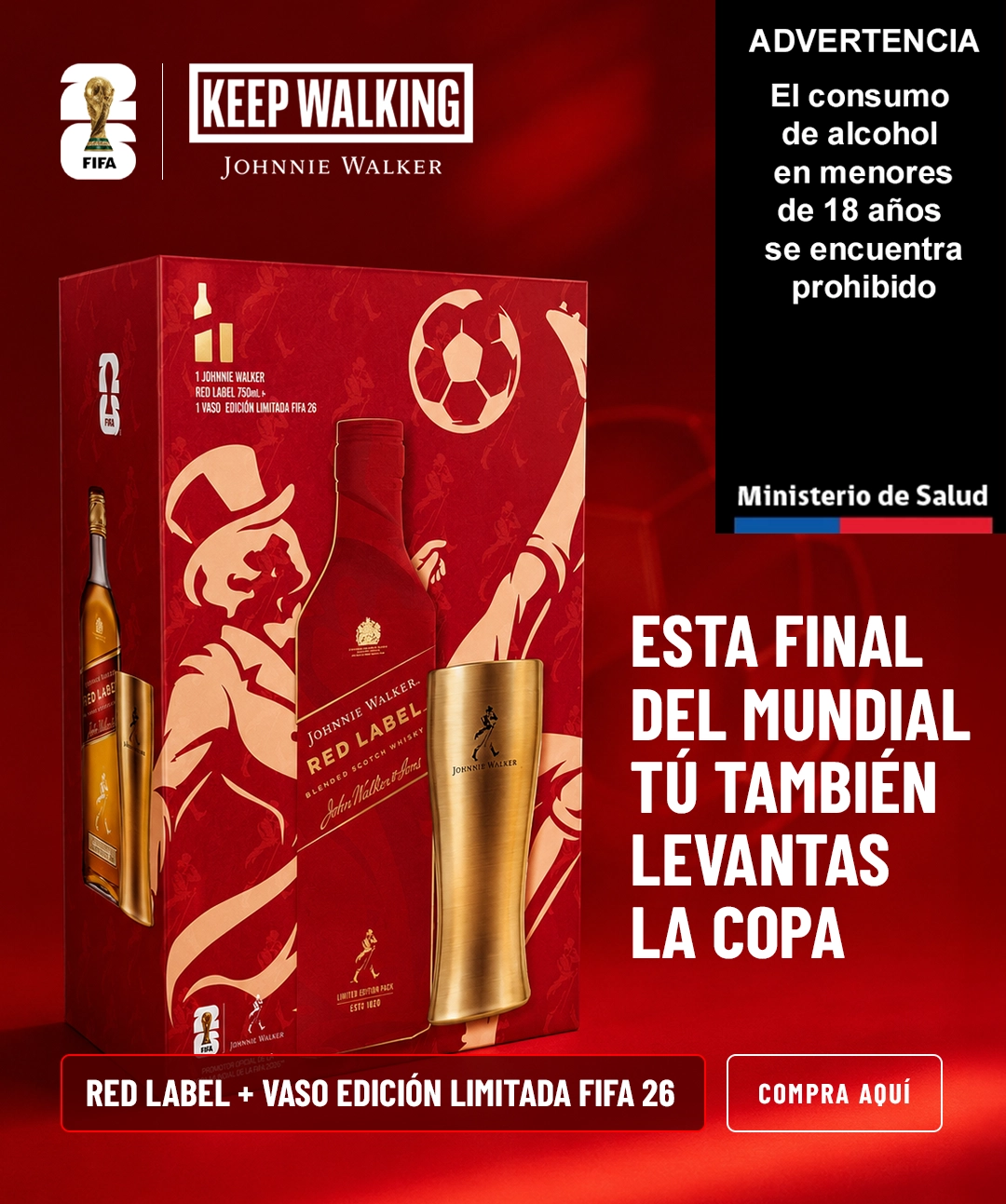Banner web Red Label edición FIFA