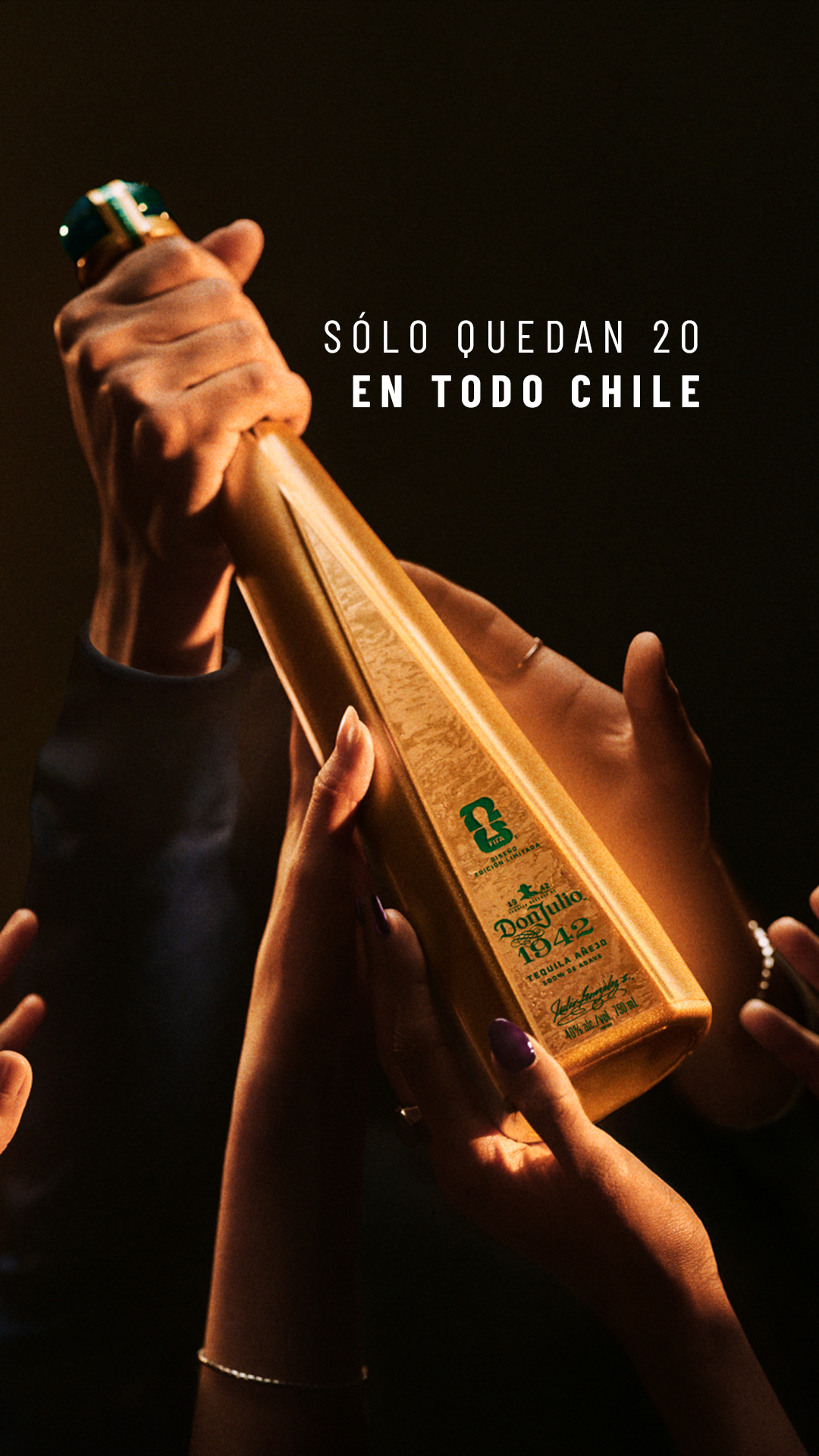 Historia de Instagram del lanzamiento Don Julio