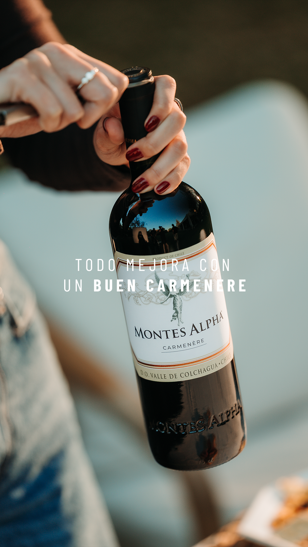 Historia de Instagram de Montes Alpha